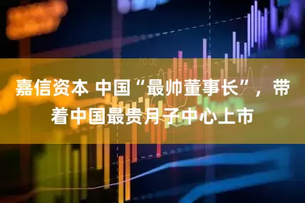 嘉信资本 中国“最帅董事长”，带着中国最贵月子中心上市